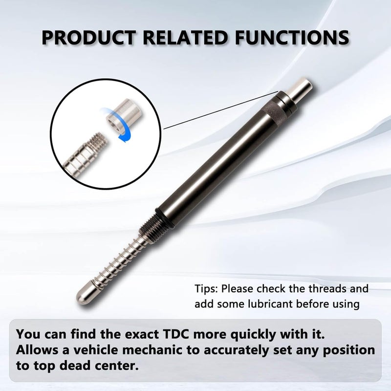 RAMATA Upgrade Top Dead Center Indicator TDC Whistler, Shift Indicator Replacement Part, 6" Long 14mm Thread, Replaced # 7880 - Image 2